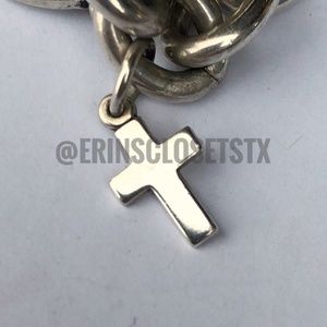James Avery Flat Cross Charm